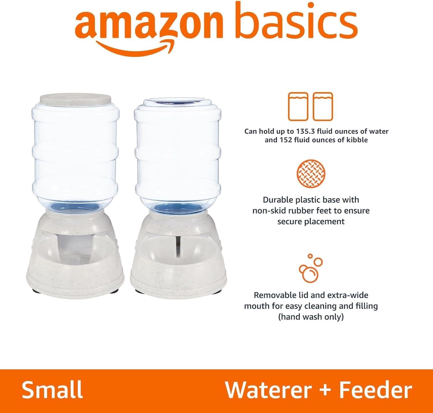 Amazon Basics Automatic Dog Cat Feeder 3