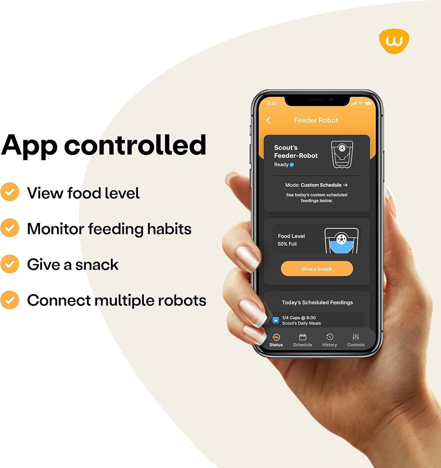 Whisker Feeder-Robot Automatic Pet Feeder 3